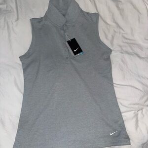 Nike Women's Gray Sleeveless Tank Top